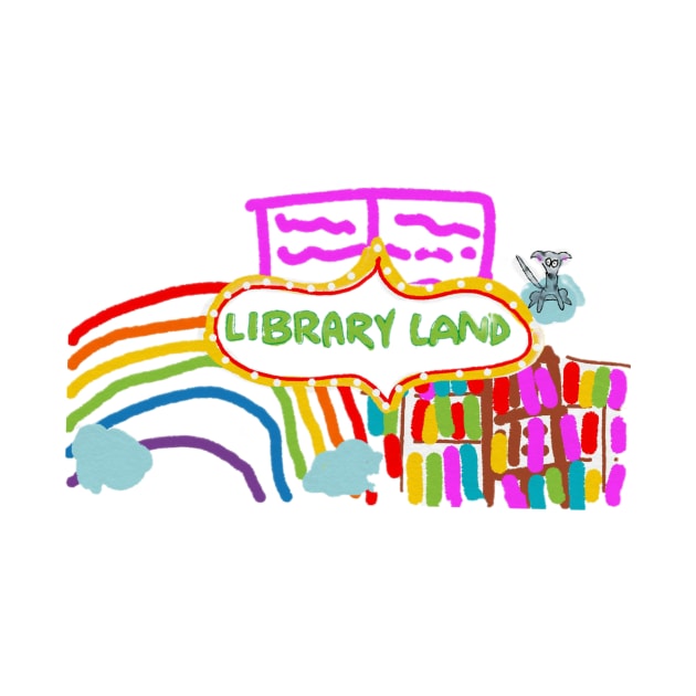 Library Land by Heather Doodles