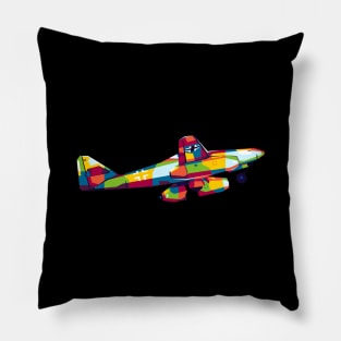 ME 262 Aircraft Pillow