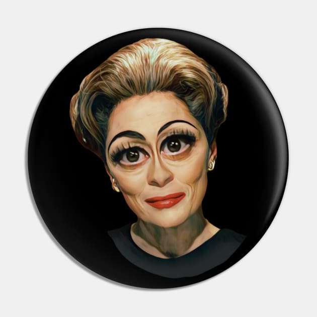 Mommie Dearest - Faye Dunaway Pin by Indecent Designs