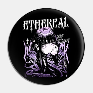 Ethereal Anime Girl Pin