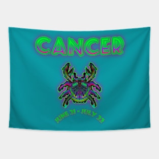 Cancer 4b Turquoise Tapestry