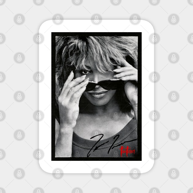 Tina Turner Vintage Magnet by Faiz Gagak Slot
