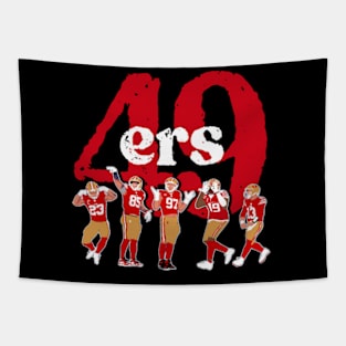 49 ers Tapestry