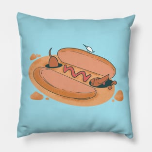 Hot Diggity Dog Pillow