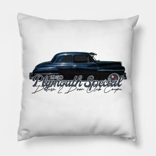 1950 Plymouth Special Deluxe 2 Door Club Coupe Pillow