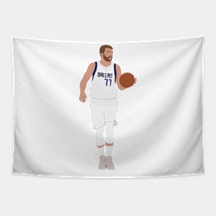 Luka Doncic Comic Tapestry