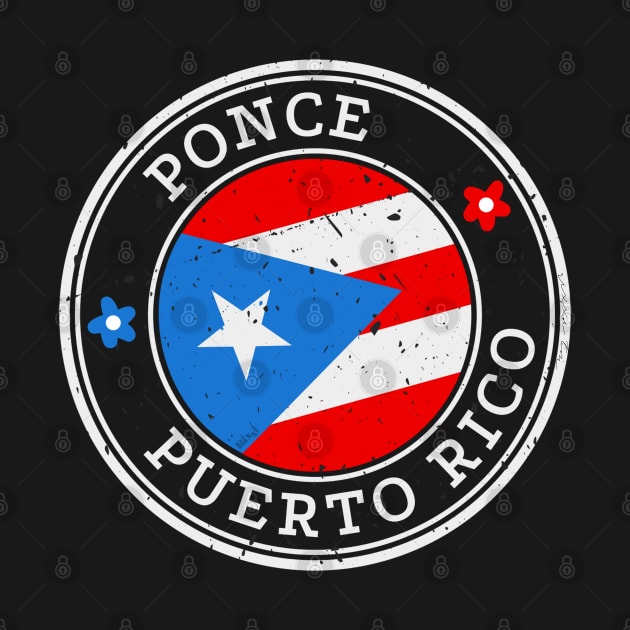 Ponce Puerto Rico Puerto Rican Pride Flag by hudoshians and rixxi