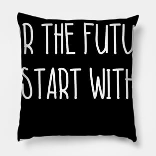 All My Plans For The Future Start With When I Get Rich Sarcastic Shirt , Womens Shirt , Funny Humorous T-Shirt | Sarcastic Gifts Pillow