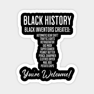 Black Inventions - Black History Magnet