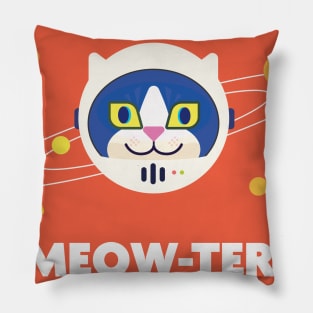 Meowter Space Pillow