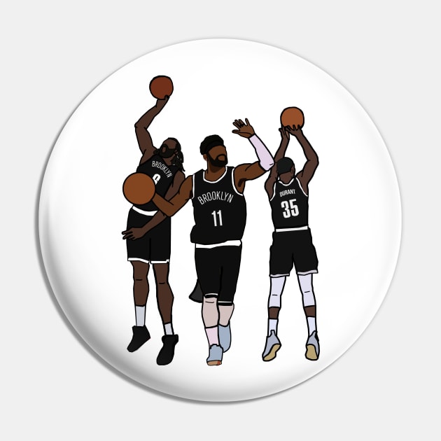 Brooklyn Nets Pin by xavierjfong