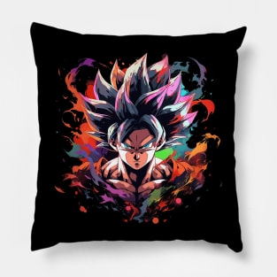 goku ultra instict Pillow