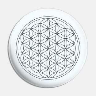 Flower of life, sacred geometry. Pin