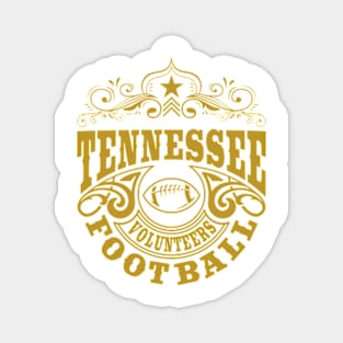 Vintage Retro Tennessee Volunteers Football Magnet