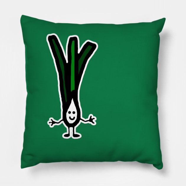 Little Leek Pillow by Graograman