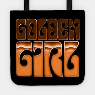 Golden Girl //// Retro 80s Aesthetic Tote