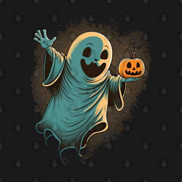 Happy Halloween Ghost by dmac