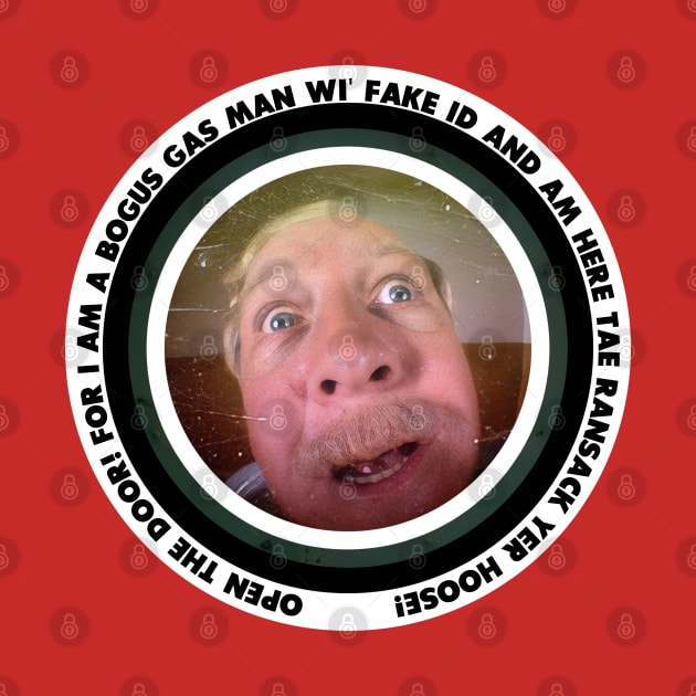 Bogus gasman wi a fake ID by AndythephotoDr