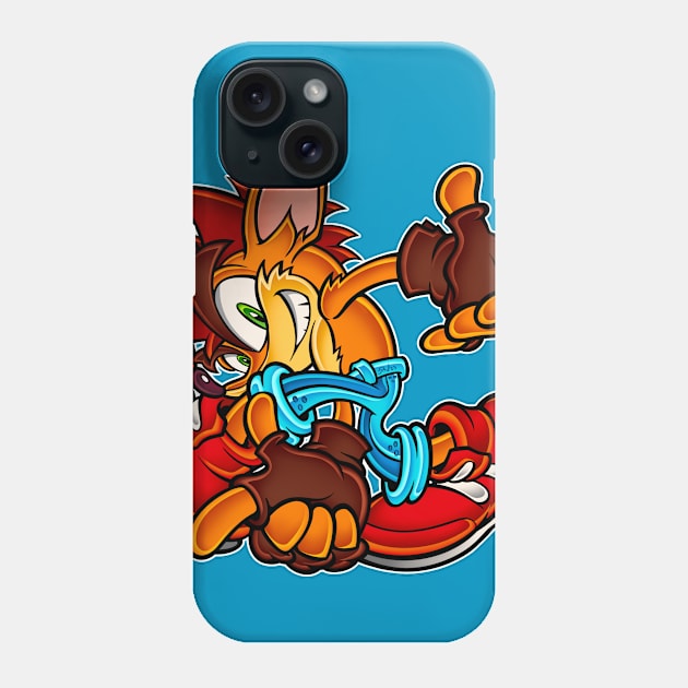 Crash Adventure 1 Phone Case by indiespiv