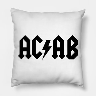 AC/AB black Pillow