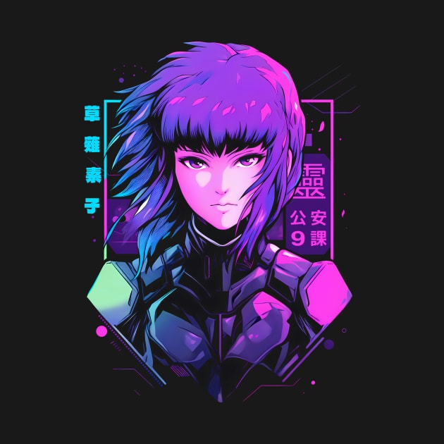 Major Motoko by NeonOverdrive