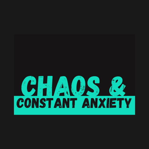 Chaos & Constant Anxiety Rectangle by Different-Functional Podcast