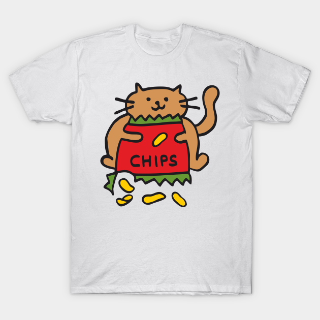 fat cat eating chips - let´s get-fat-cat - Cat - T-Shirt | TeePublic fat cat eating chips - let´s get-fat-cat - Cat - T-Shirt | TeePublic
