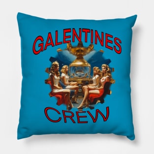 Galentines crew air crew Pillow