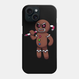 Evil Gingerbread Man Phone Case