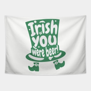 Irish you were beer Tapestry