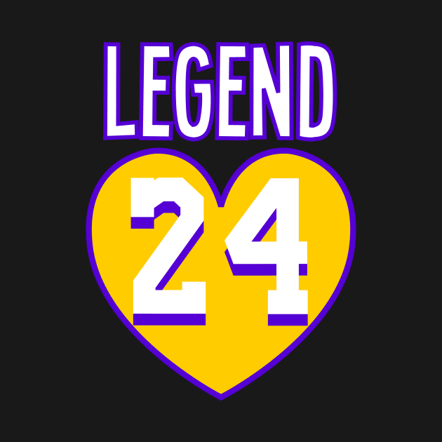 Legend 24 LA Basketball Design by MrPink017