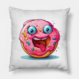 Happy donut Pillow