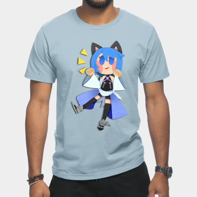 Disover Cat Aqua - Kingdom Hearts - T-Shirt