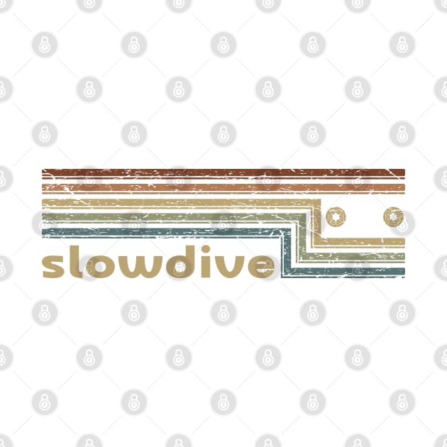 Slowdive Cassette Stripes by casetifymask