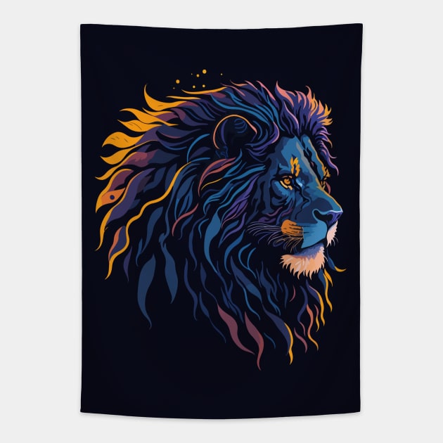 Zodiac Leo Tapestry by CatCoconut-Art