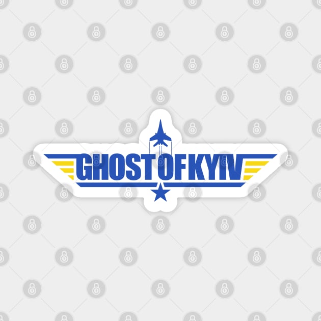 Ghost of kyiv Magnet by Sachpica