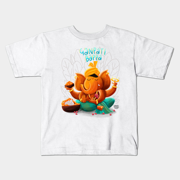 ganesh ji printed t shirt