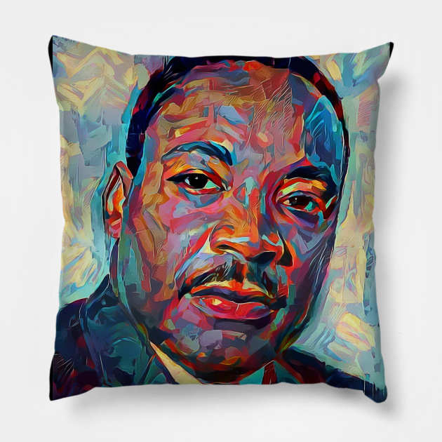 MLK Pillow by JennyPool