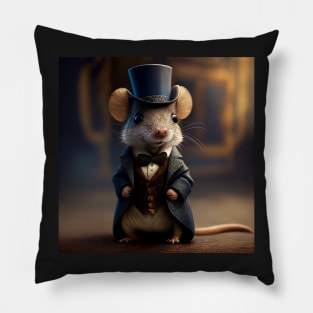 The Gentleman Mouse Pillow