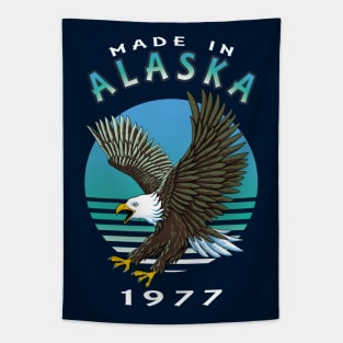 Flying Eagle - Made In Alaska 1977 Birthday Tapestry