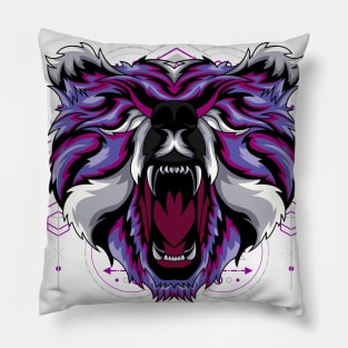 bear lover gift Pillow