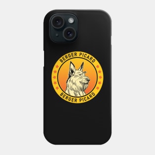 Berger Picard Dog Portrait Phone Case