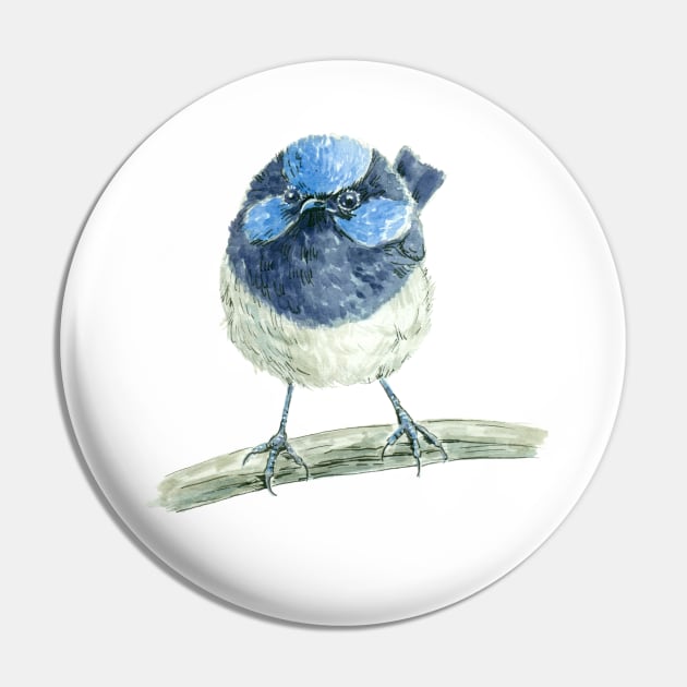 Fairy wren Pin by katerinamk