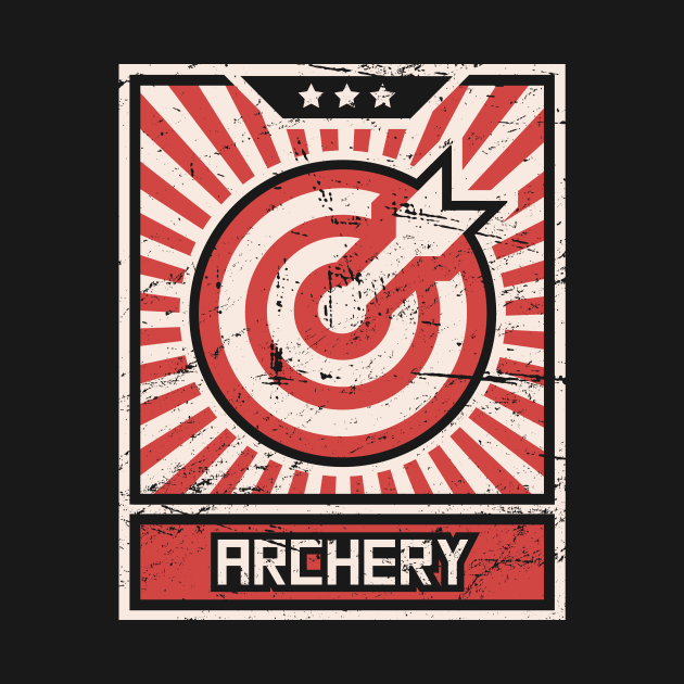 Propaganda Poster | Archery Target by MeatMan