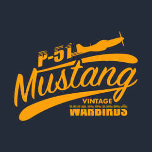 P-51 Mustang (Small logo) T-Shirt