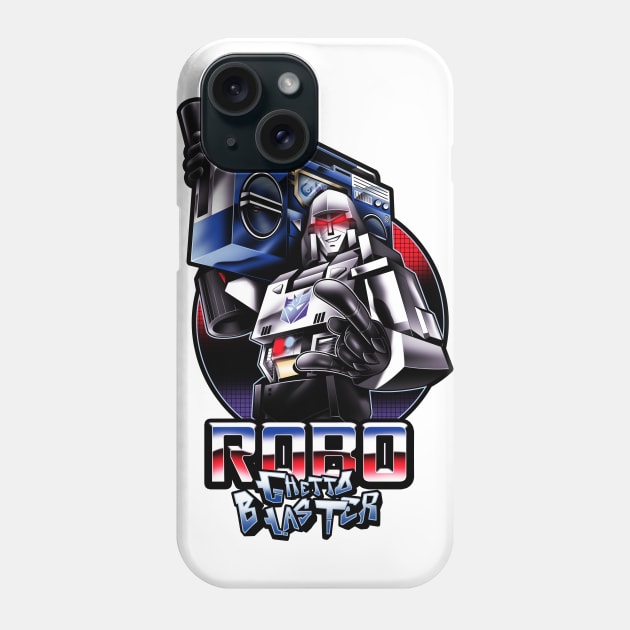 Robo Ghetto Blaster Phone Case by JayHai