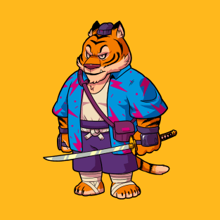 Trigo, The Samurai Tiger T-Shirt