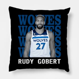 Minnesota Timberwolves Rudy Gobert Pillow