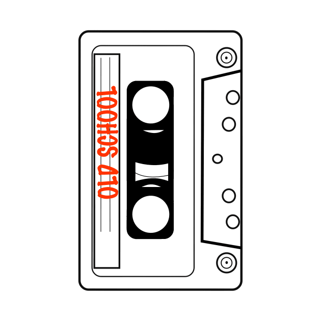 Retro Oldschool Cassette Tape Tees by humanwurm
