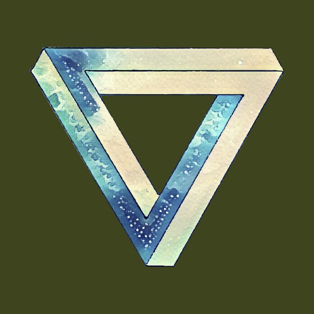 Penrose Triangle by FoxAndBear